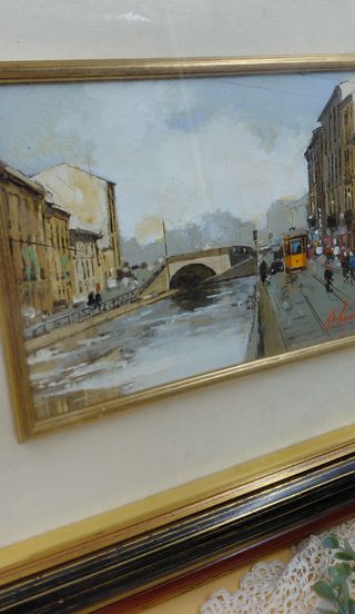 Dipinto Matteo Laganà autenticato