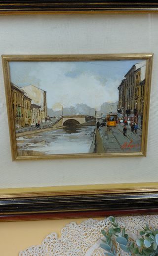 Dipinto Matteo Laganà autenticato