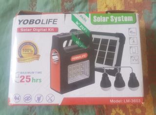 YOBOLIFE Sistema Solare Portatile Kit Digitale