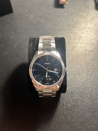 Reloj Casio 2784 Azul y Plateado