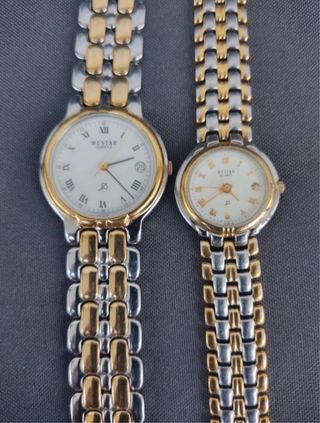 Relojes Westar 59 Aniversario Oro/Plata