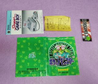 Pokemon Verde Game Boy Japonés RPG