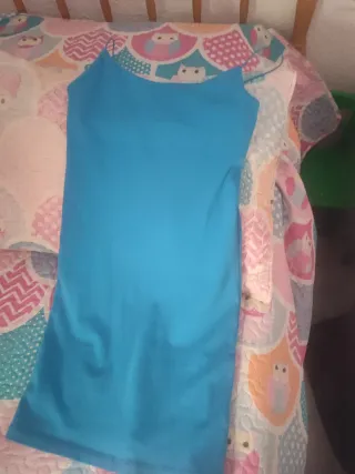 Vestido azul tirantes
