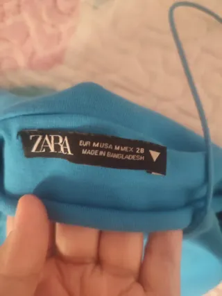 Vestido azul tirantes