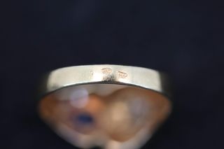 anillo oro 18k con circonita