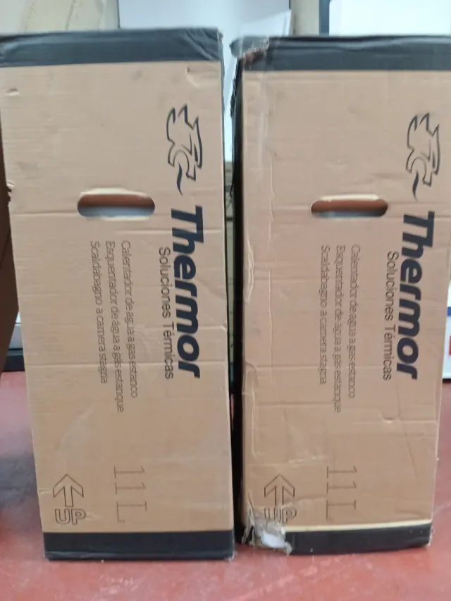 Calentador Gas Natural Thermor Estanco 11l