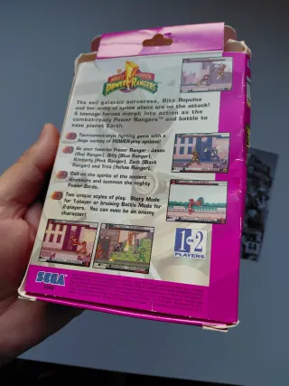 Power Rangers Sega Game Gear