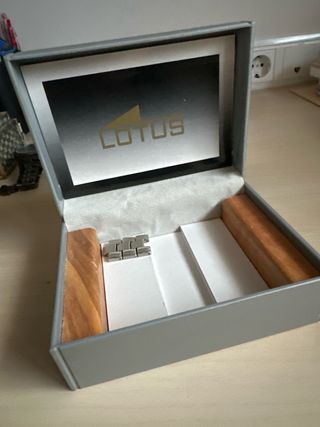 Reloj Lotus Hombre Azul y Plateado