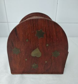 Caja de madera tipo buro