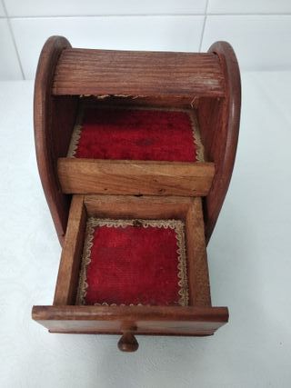 Caja de madera tipo buro