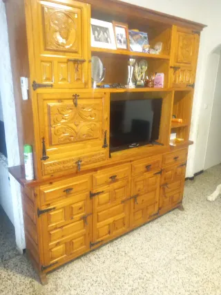 Mobili rustici per sala da pranzo in pino massiccio