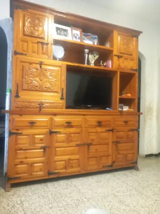 Mobili rustici per sala da pranzo in pino massiccio