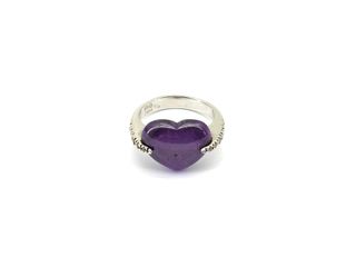 anillo plata 925mm con piedra con circonita t. 18 (18,47 mm)