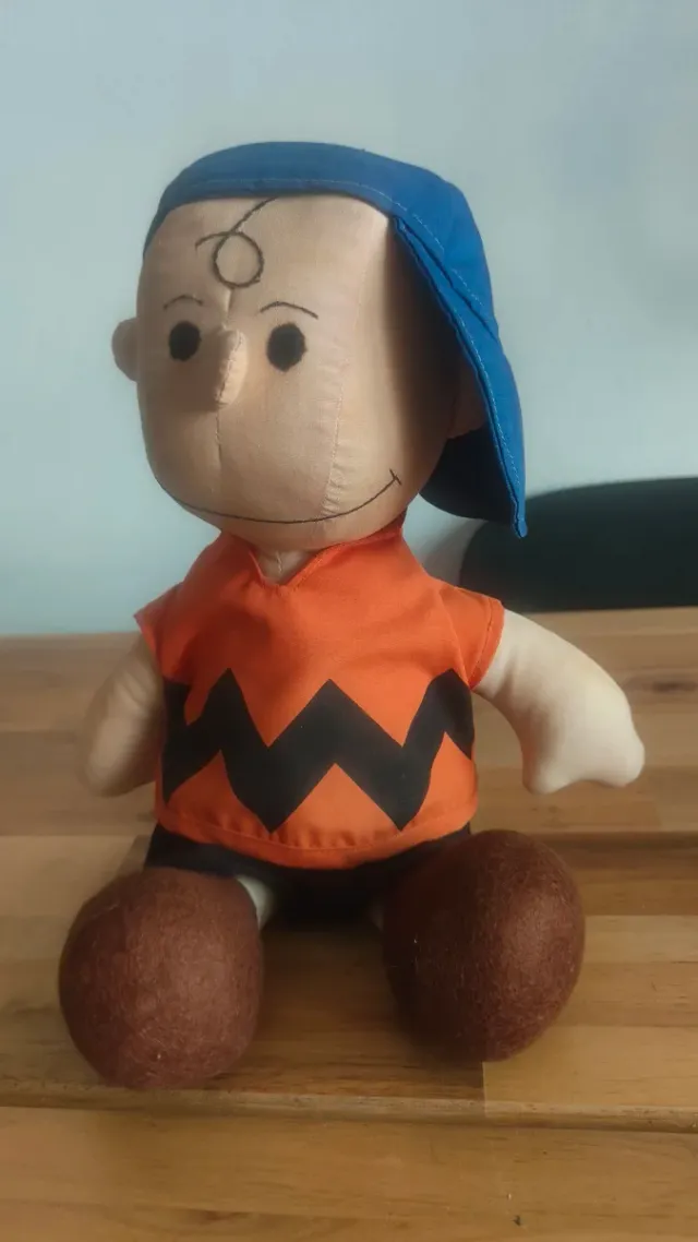 Bambola di peluche Charlie Brown Snoopy 1950