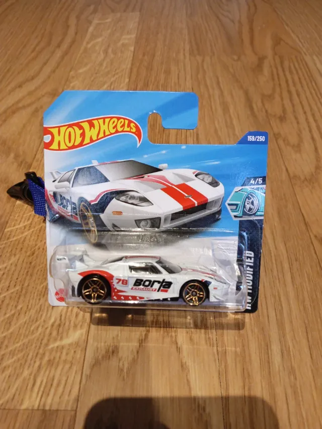 Hot Wheels Ford GT Blanco 159/250