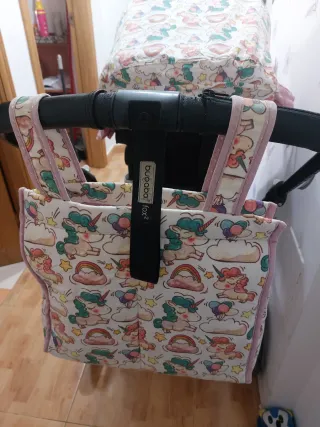 Vestidura Bugaboo Unicornios y Nubes