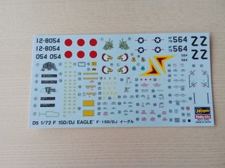 F-15D DJ EAGLE MAQUETA HASEGAWA 1/72