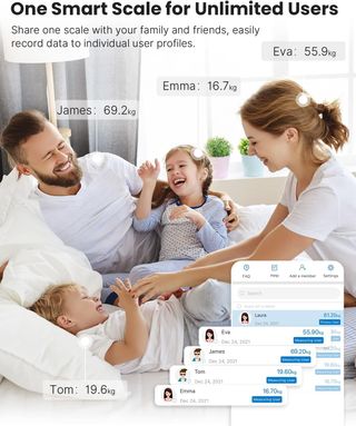 Báscula RENPHO Bluetooth IMC con App