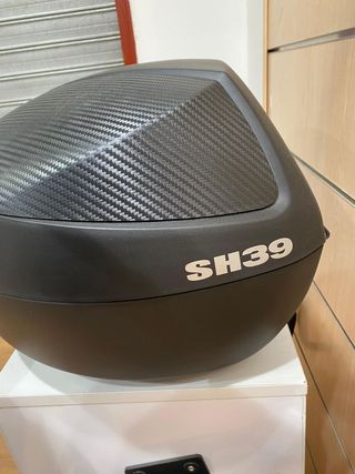 Baúl moto shad 39 litros carbono nuevo