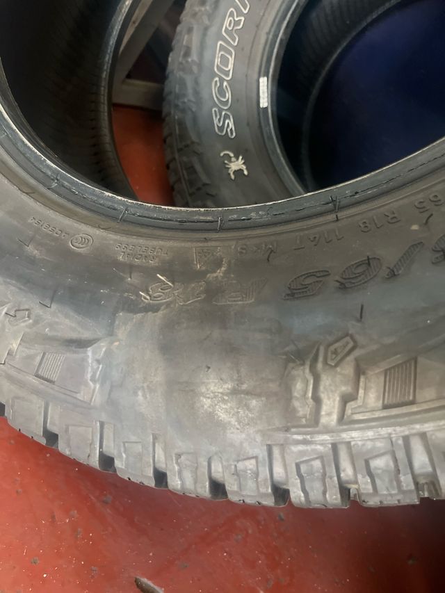 Ruote Pirelli 265/65 R18 Scorpion