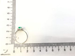 anillo oro 18k con piedra con circonita