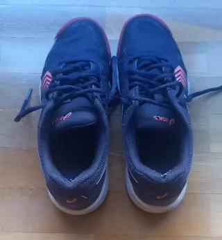 Zapatillas Asics Azul y Rosa