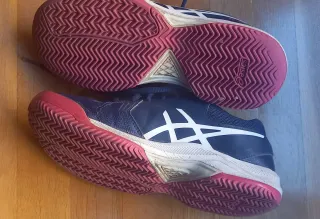 Zapatillas Asics Azul y Rosa