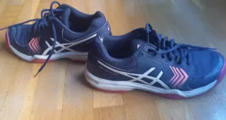 Zapatillas Asics Azul y Rosa