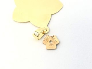 colgante oro 18k