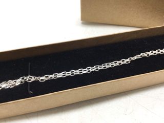 cadena plata 925mm 25cm