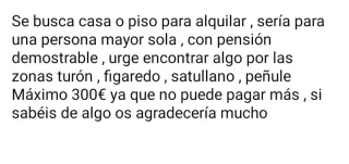 Casa o piso en alquiler