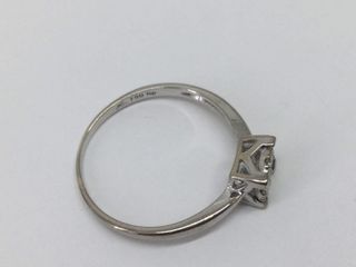 sortija oro 18k con piedra con diamante