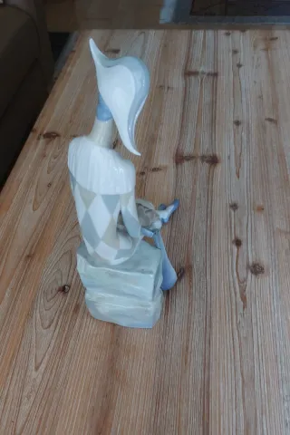 Figura "Triste Arlequín" Porcelana Lladró año 1969