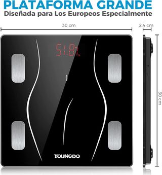 Báscula BMI YOUNGDO Alta Precisión Bluetooth