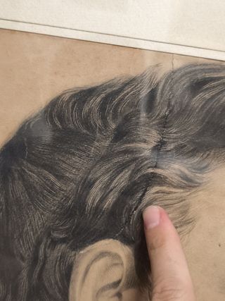 Dibujo Retrato Antiguo