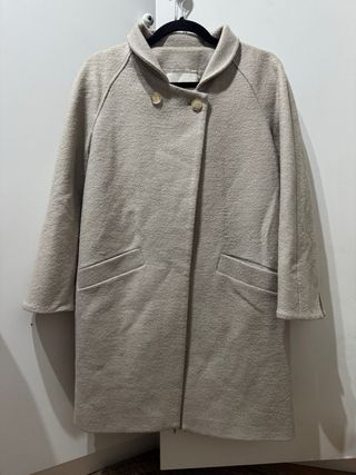 Abrigo lana vintage talla 36 color gris Sita Murt 