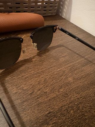 Gafas de sol Ray-Ban Clubmaster Negro/Dorado