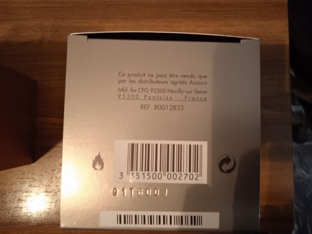 Azzaro Wanted 100ml 1batch Perfume Nuevo