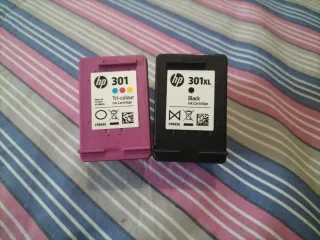 HP 301 Tinta Color y Negra
