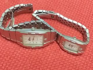 Relojes Adidas Plata y Blanco