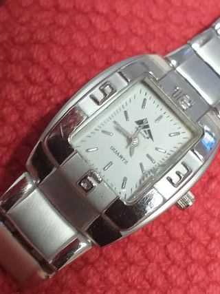 Relojes Adidas Plata y Blanco