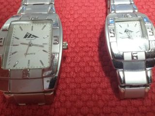 Relojes Adidas Plata y Blanco
