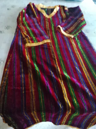 Túnica africana carnaval o hebrea multicolor