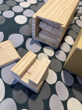 Juego jenga artesanal