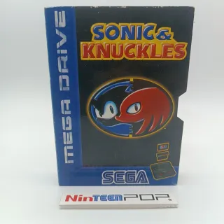 Caja Sonic & Knuckles Sega Mega Drive