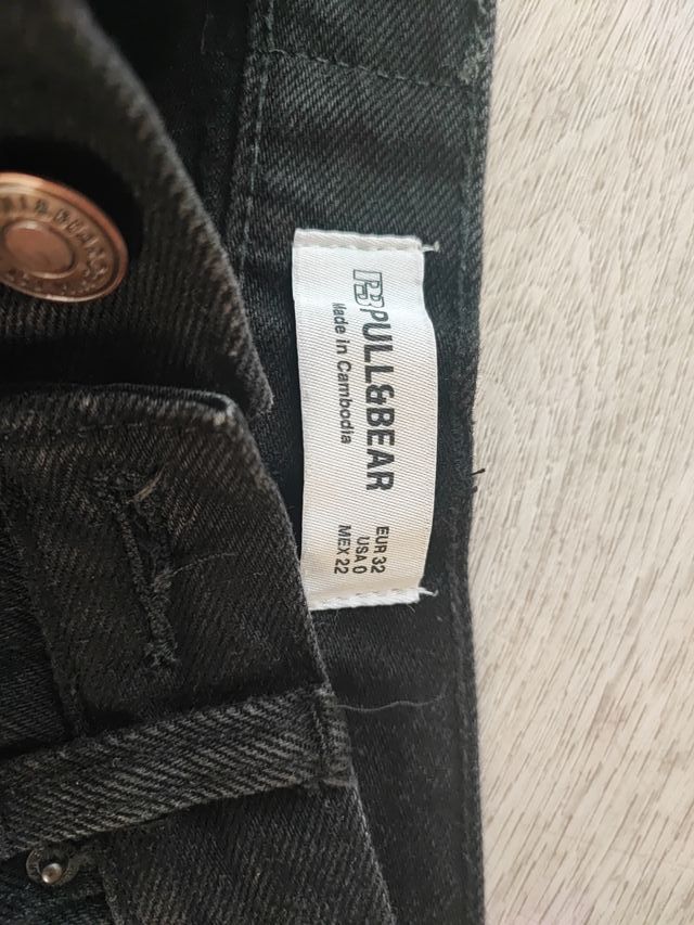 Pantalón negro Baggy