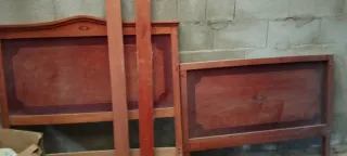 Cama antigua madera 105