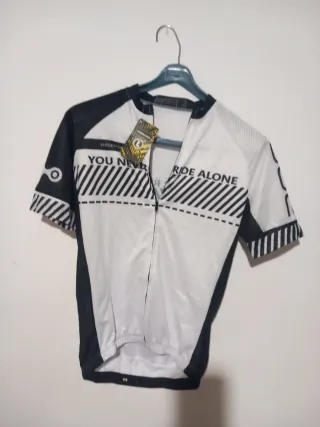 Maillot Ciclismo You Never Ride Alone