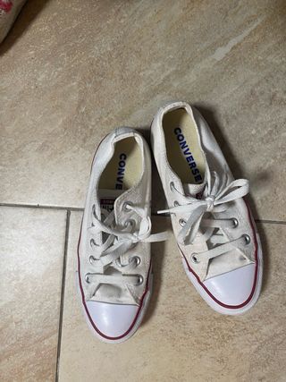 Bambas Converse Blancas Talla 36