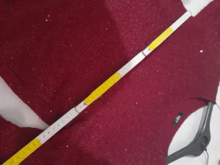 Maglioncino bordeaux brillantinato
